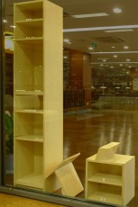 'East/West Bookcases' (2010). Hangzhou Public Library, 2011.
