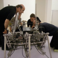Stelarc at Synthetic Times, 2008