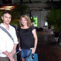 David Teh and Danni Zuvela at BEFF5