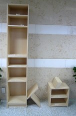 'East/West Bookcases' (2010). Shanghai Library, 2011-2012.