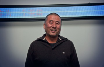 Zhang Peili opening at MAAP SPACE captured by the Weekend Edition