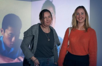 Zhang Peili opening at MAAP SPACE captured by the Weekend Edition