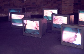 Zhang Peili opening at MAAP SPACE captured by the Weekend Edition